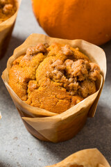 Healthy Homemade Pumpkin Spice Muffins