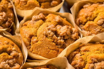 Healthy Homemade Pumpkin Spice Muffins