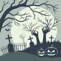 spooky halloween background