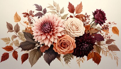 Autumnal Floral Arrangement