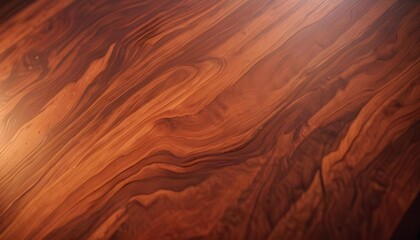 Fototapeta premium Close-up of a rich, detailed wooden surface with natural grain patterns.