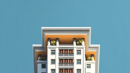 row of colorful buildings