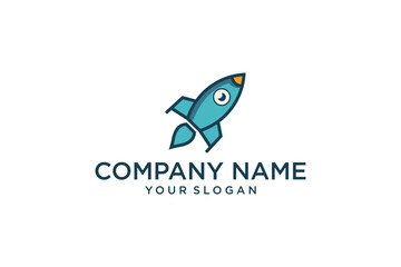 Rocket icon Logo Design Vector