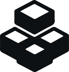 Blockchain Cube Icon