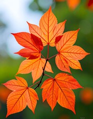Obraz premium Vibrant fall foliage (1)