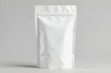 Blank craft plastic pouch, black packages big and small on white background, mylar bags isolated for coffee or food, cosmetic products, snack, candy. Different sizes, mock up. white background. 
