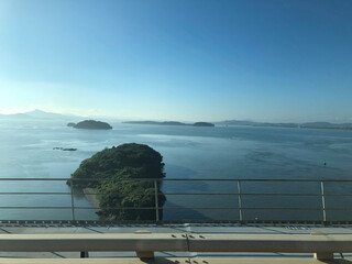 view of the sea from the pier