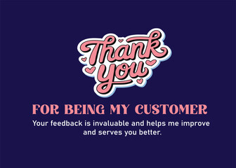 thank you card instagram