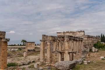 Obraz premium Turkey - Hierapolis - Latrine - Ancient Public Toilets