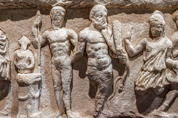 Turkey – Ephesus – Roman Ruins – Stone Relief of Deities