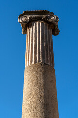 Turkey - Ephesus - Basilica Stoa Ionic Column