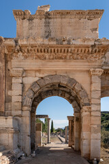 Obraz premium Turkey - Ephesus - Arch of the Gate of Augustus
