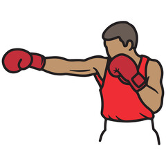 Vibrant abstract graphic design with bold color elements and clean typography