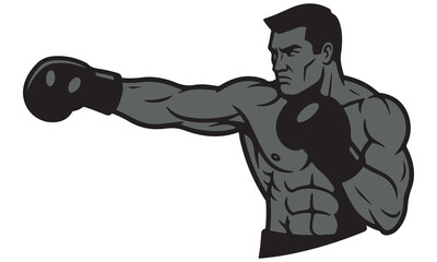 Abstract geometric shapes with vibrant color palette and clean lines