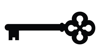 Find a vintage skeleton key image antique key illustration for lock and security design needs online