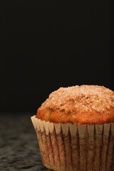 Closeup of Homemade Breakfast Muffins on Kitchen Countertop