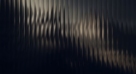 Abstract dark background with vertical lines and shadows for wallpaper or design