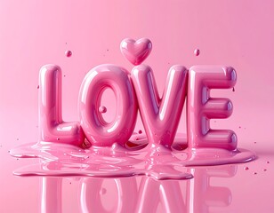 Liquid Love: A Tenderly Melted Sentiment