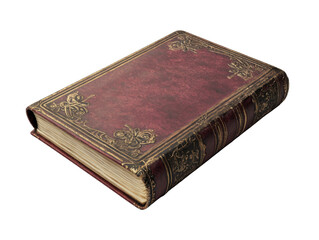 Antique Red and Gold Book PNG


