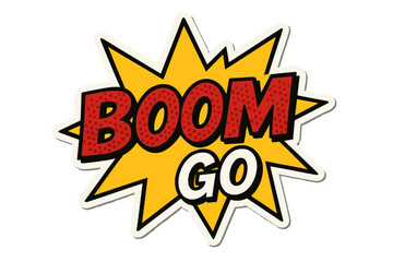 Comic book style icon set. pop art, speech bubbles, effect icons in flat design