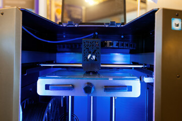 3D printing process of plastic machine part