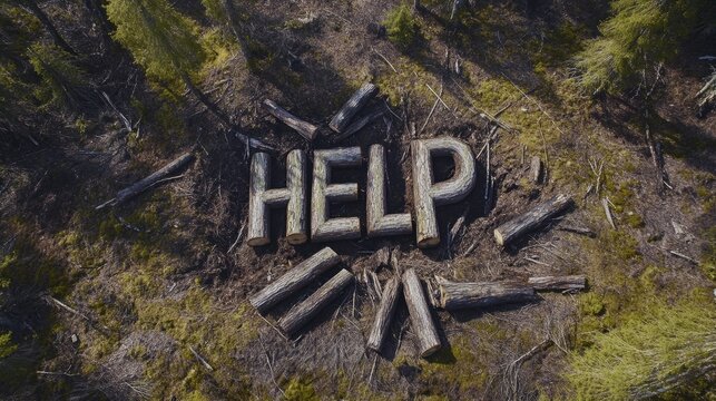 deforested forest generative ai