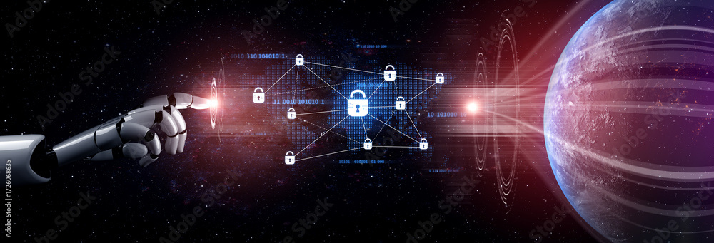Poster ai strengthens cybersecurity with smart threat detection, virtual firewalls, and automated systems t