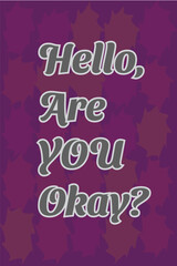 Bold Motivational Vertical Quote “Get out of your own way!” on Camouflage Background