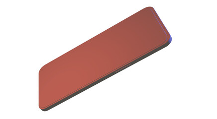 3d render smartphone for technology element