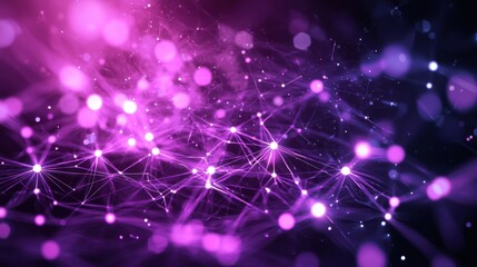 Fototapeta premium Abstract network technology design