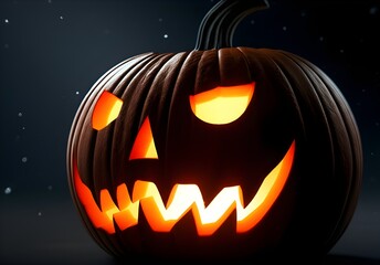 Halloween Jack O’ Lantern Pumpkin Face