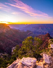 Grand Canyon sunrise panorama (1)