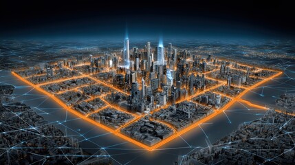 Smart City Network, Digital Infrastructure, Urban Tech