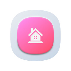 Home Symbol for Navigation Drawer or Sidebar Menu
