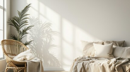 Modern interior empty room