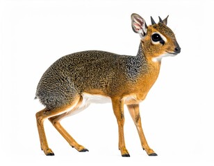 dik dik isolated on white background