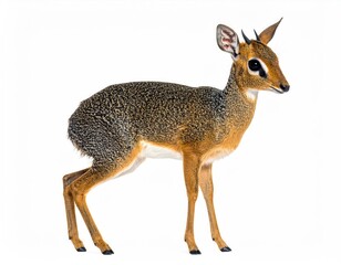 dik dik isolated on white background