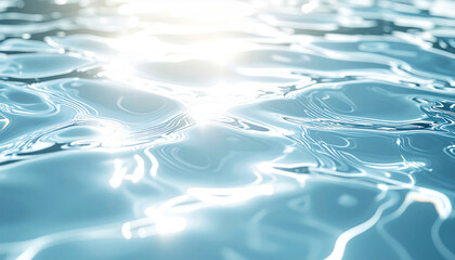 Abstract Water Ripple Texture Background