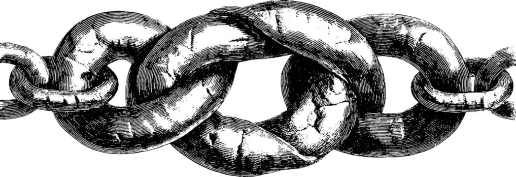 Vintage celtic infinity knot design in engraved style for artistic and decorative purposes