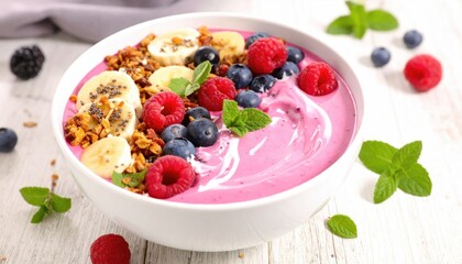 Smoothie Bowl with Berries