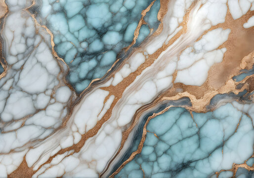 Abstract luxury marble texture on premium decorative white and green background