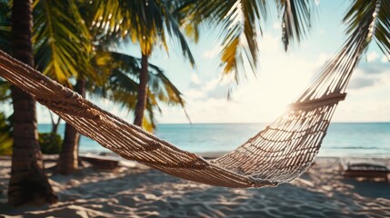Tropical beach hammock