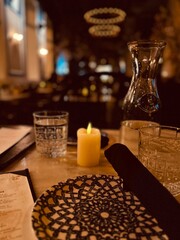 Romantic Moody Restaurant