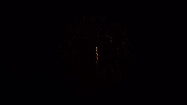 打ち上げ花火・花火大会イメージ（音声あり）