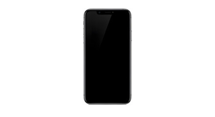 Naklejka premium mobile phone isolated on white background