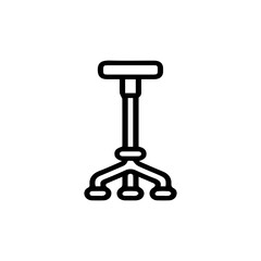 Quad Cane Icon