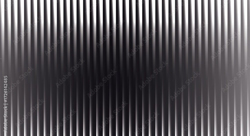 Wall mural abstract background with vertical lines and gradient effect in black and white