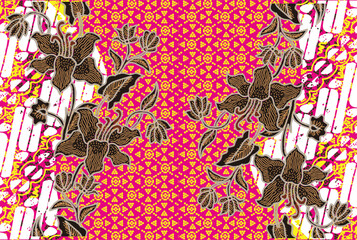 Batik Indonesian: is a technique of wax-resist dyeing applied to whole cloth, or cloth made using this technique originated from Indonesia.