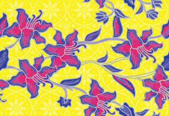 Batik Indonesian: is a technique of wax-resist dyeing applied to whole cloth, or cloth made using this technique originated from Indonesia.