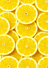 Obraz premium Lemon Slice Background